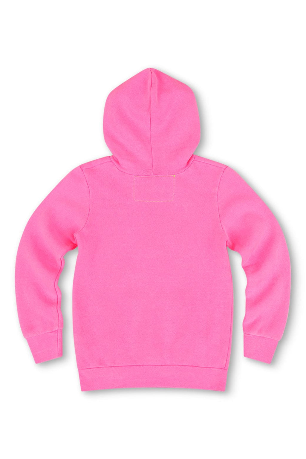 Classic KIDS SMILEY 2 PULLOVER HOODIE - NEON PINK