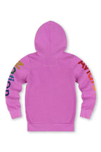 Classic KIDS AVIATOR NATION VENICE ZIP HOODIE - NEON PURPLE