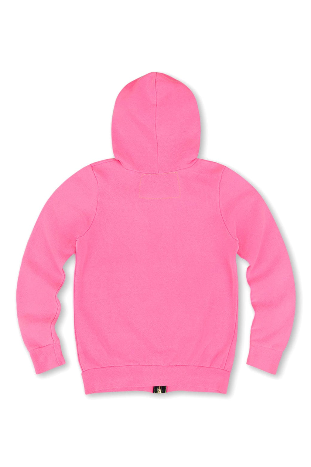 Classic KIDS 5 STRIPE HOODIE - NEON PINK