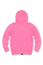 Classic KIDS 5 STRIPE HOODIE - NEON PINK
