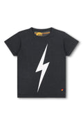 Classic KIDS BOLT TEE - CHARCOAL
