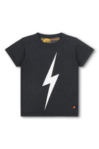 Classic KIDS BOLT TEE - CHARCOAL