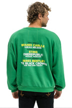 Classic JAZZ ASPEN SNOWMASS 2024 CREW SWEATSHIRT RELAXED - KELLY GREEN