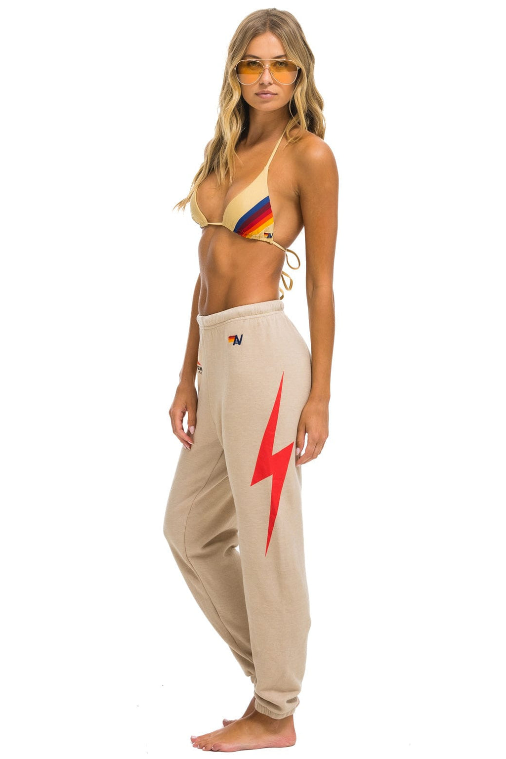 Classic JAZZ ASPEN SNOWMASS 2024 UNISEX SWEATPANTS - SAND
