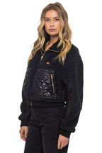 Classic TEDDY FULL ZIP JACKET - BLACK
