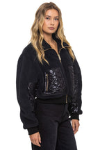 Classic TEDDY FULL ZIP JACKET - BLACK