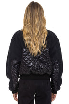Classic TEDDY FULL ZIP JACKET - BLACK