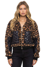 Classic TEDDY FULL ZIP JACKET - CHEETAH