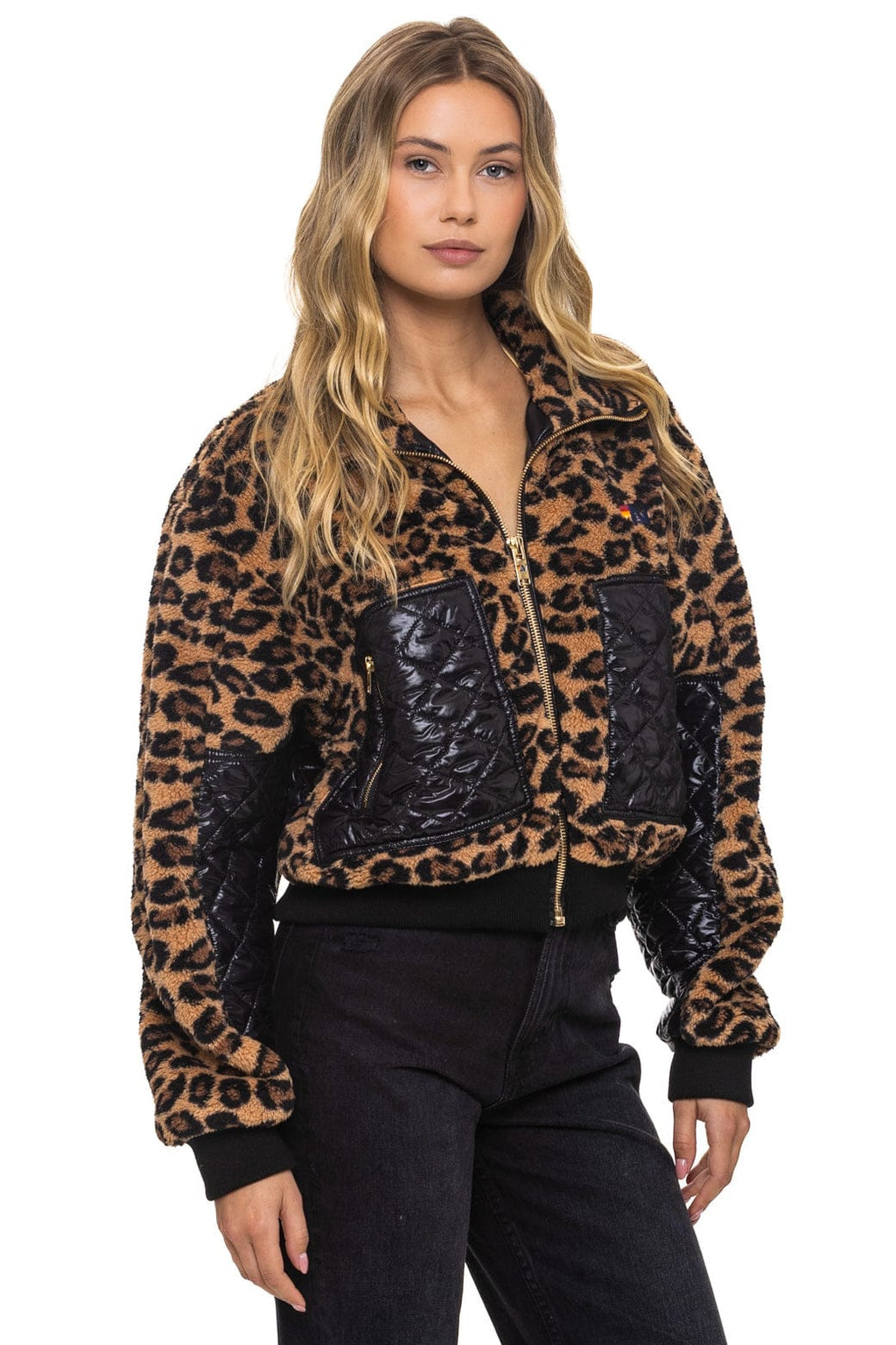 Classic TEDDY FULL ZIP JACKET - CHEETAH