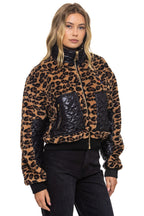 Classic TEDDY FULL ZIP JACKET - CHEETAH