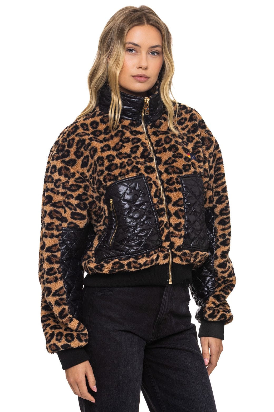 Classic TEDDY FULL ZIP JACKET - CHEETAH