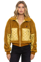 Classic TEDDY FULL ZIP JACKET - HONEY