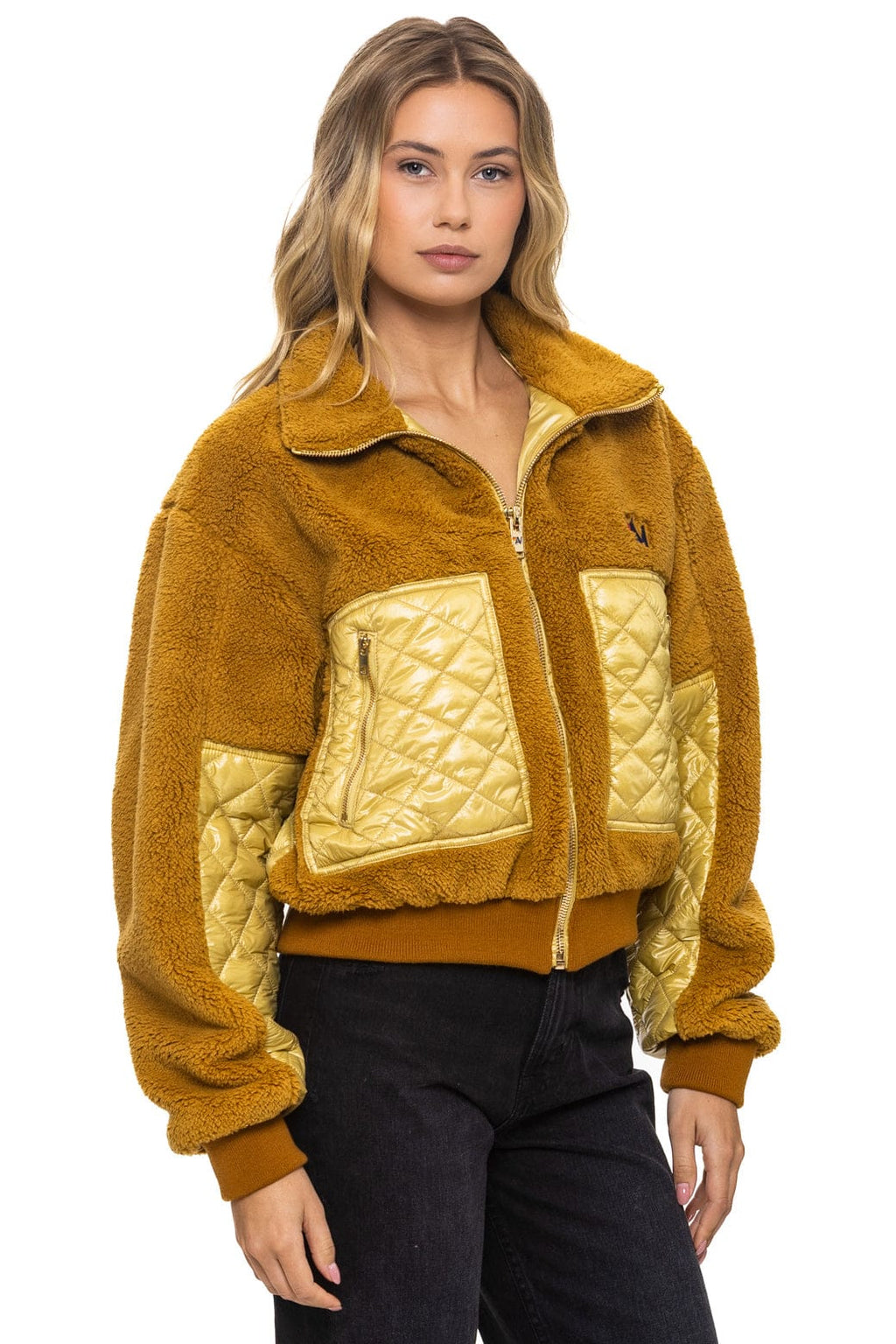 Classic TEDDY FULL ZIP JACKET - HONEY