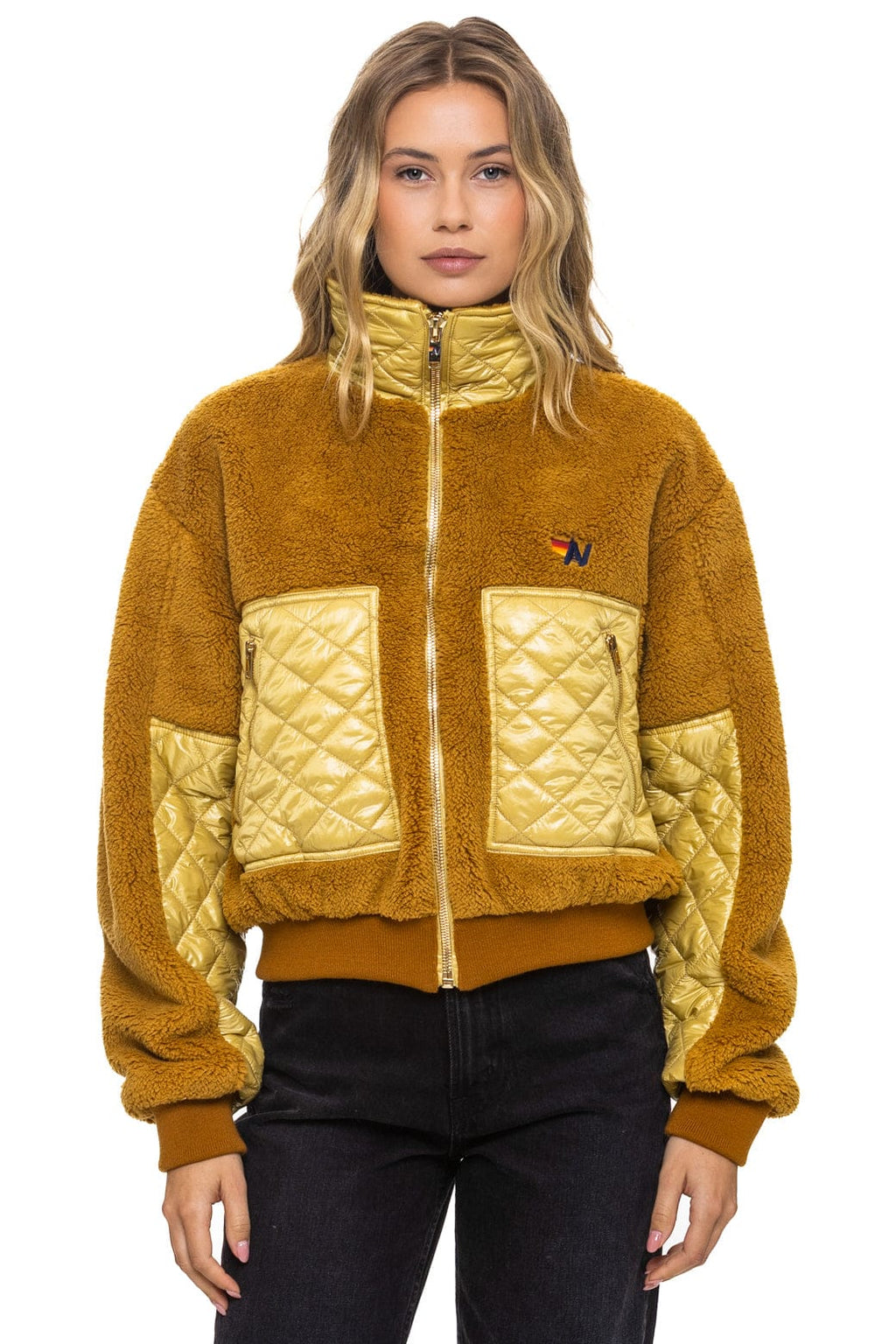 Classic TEDDY FULL ZIP JACKET - HONEY