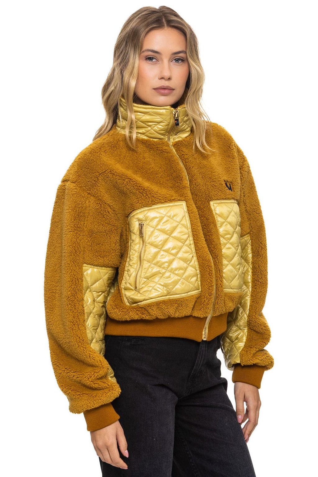 Classic TEDDY FULL ZIP JACKET - HONEY