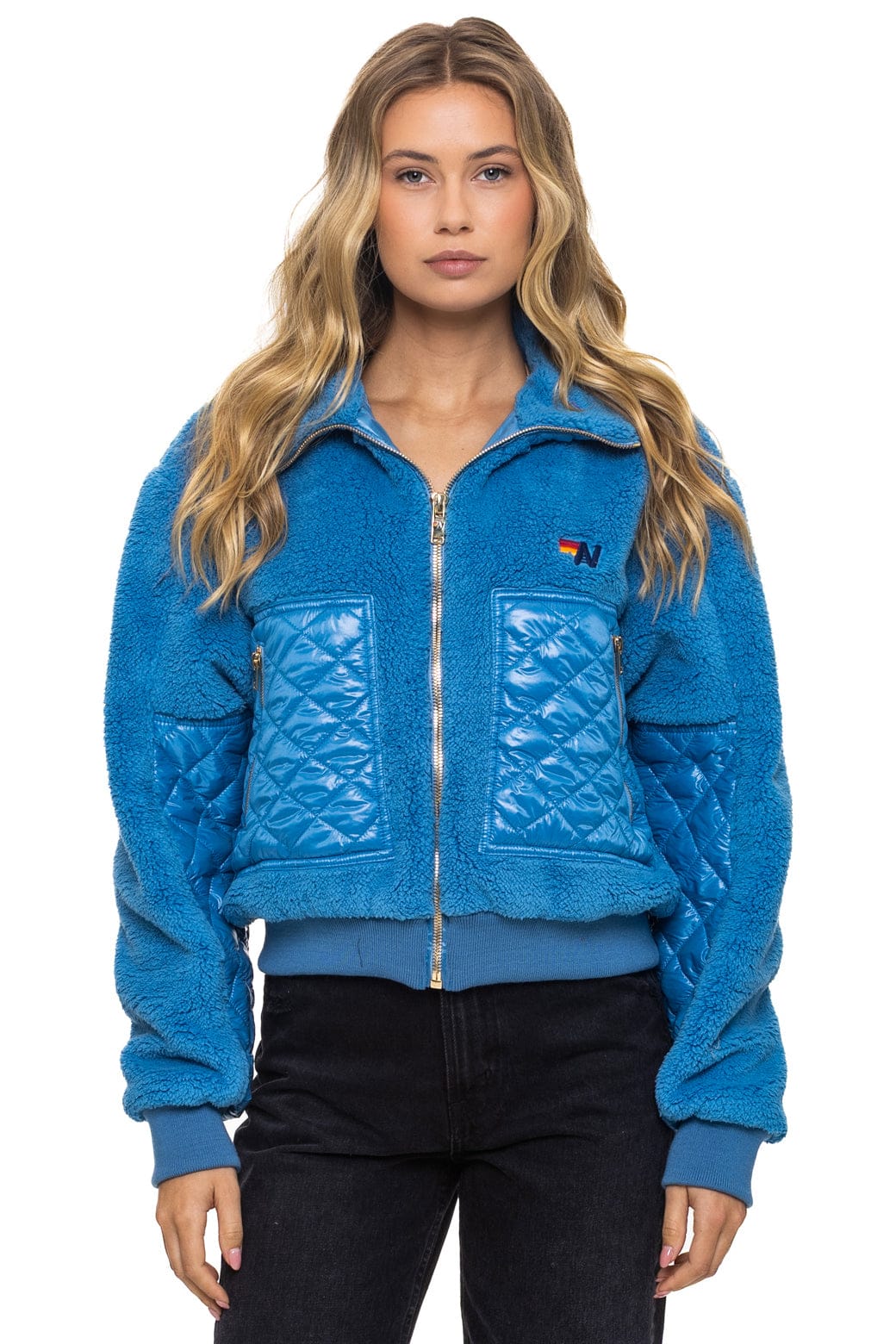 Classic TEDDY FULL ZIP JACKET - OCEAN