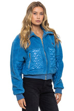 Classic TEDDY FULL ZIP JACKET - OCEAN