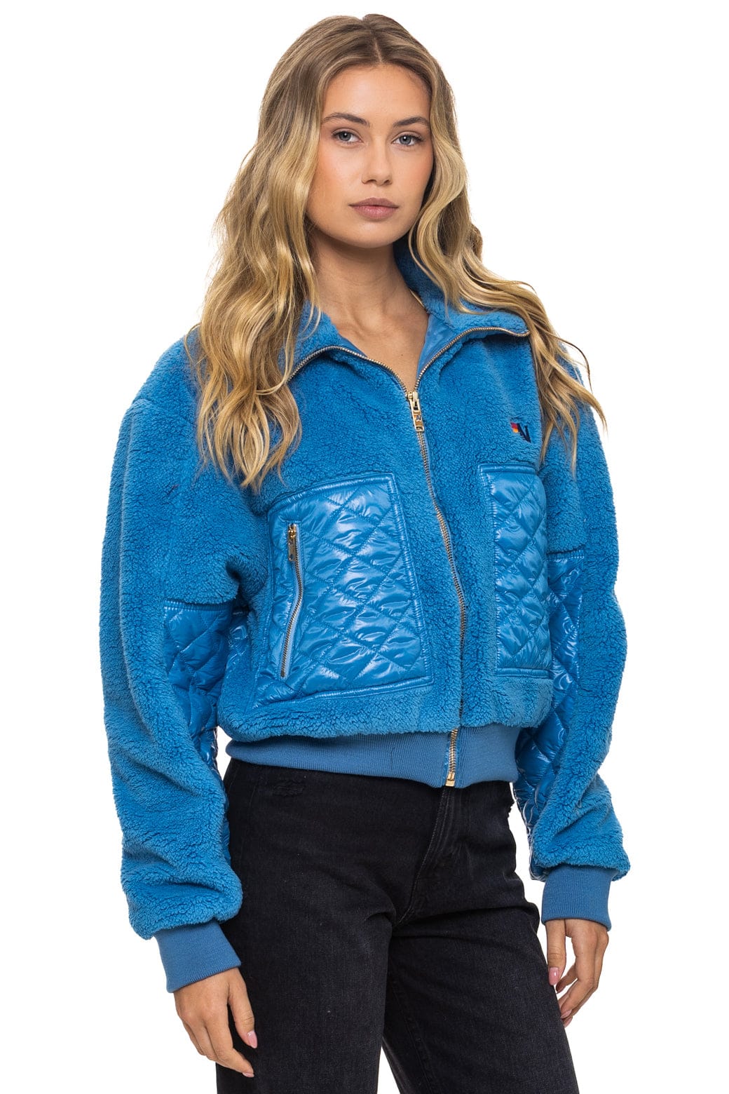 Classic TEDDY FULL ZIP JACKET - OCEAN