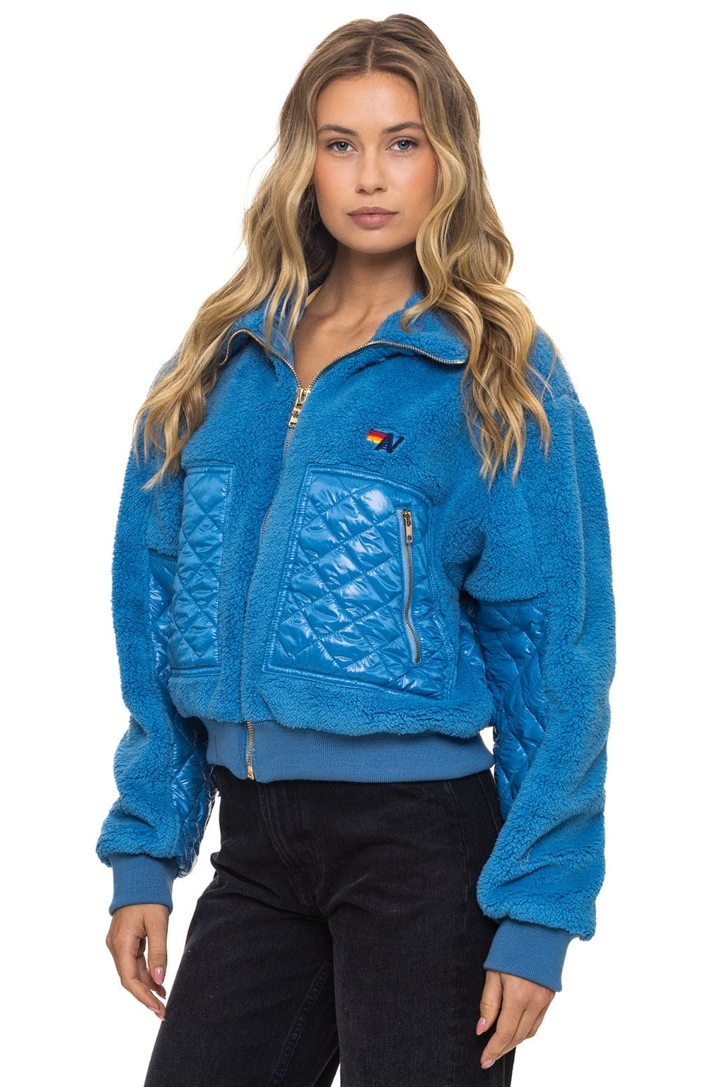 Classic TEDDY FULL ZIP JACKET - OCEAN