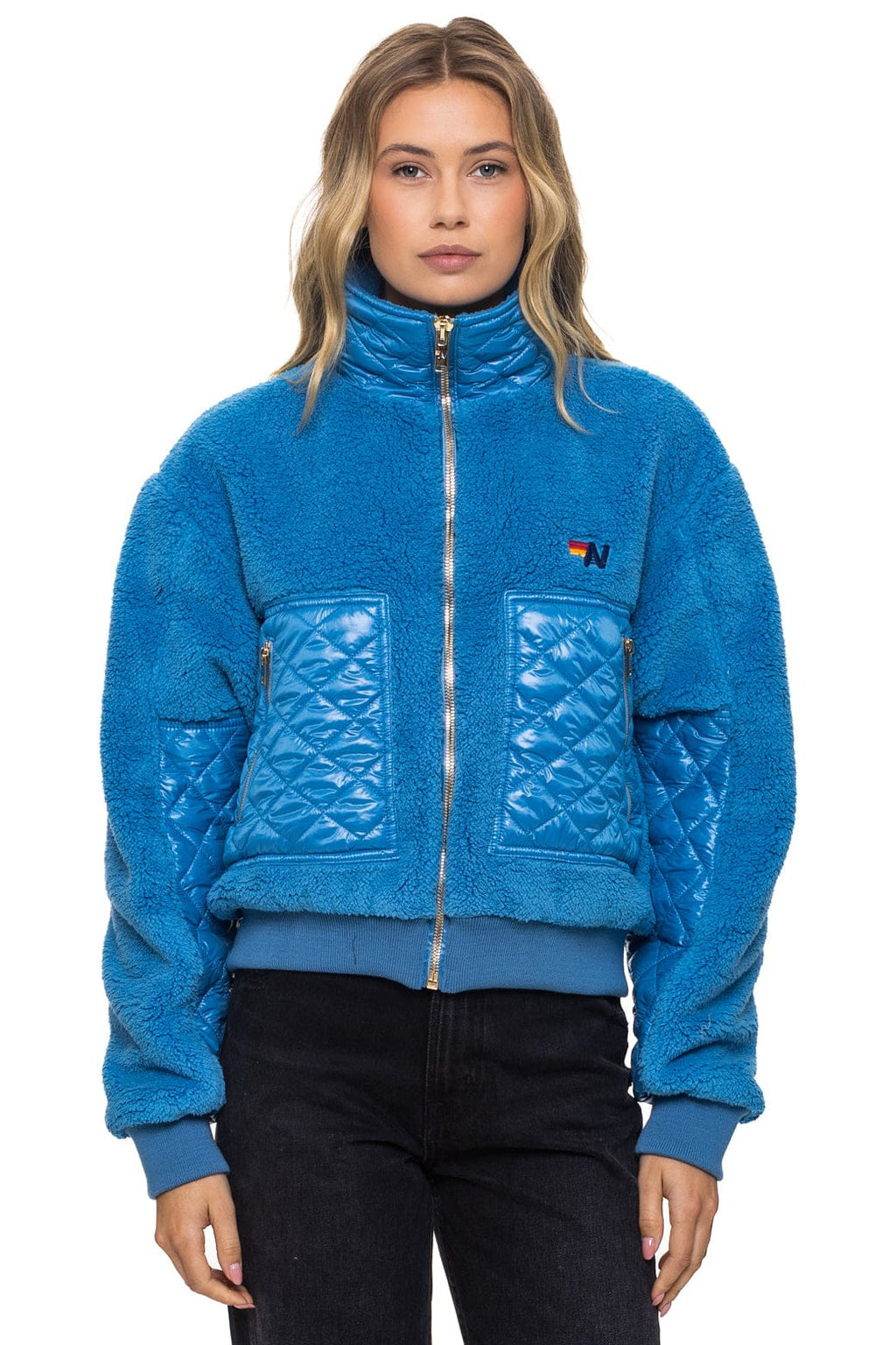 Classic TEDDY FULL ZIP JACKET - OCEAN