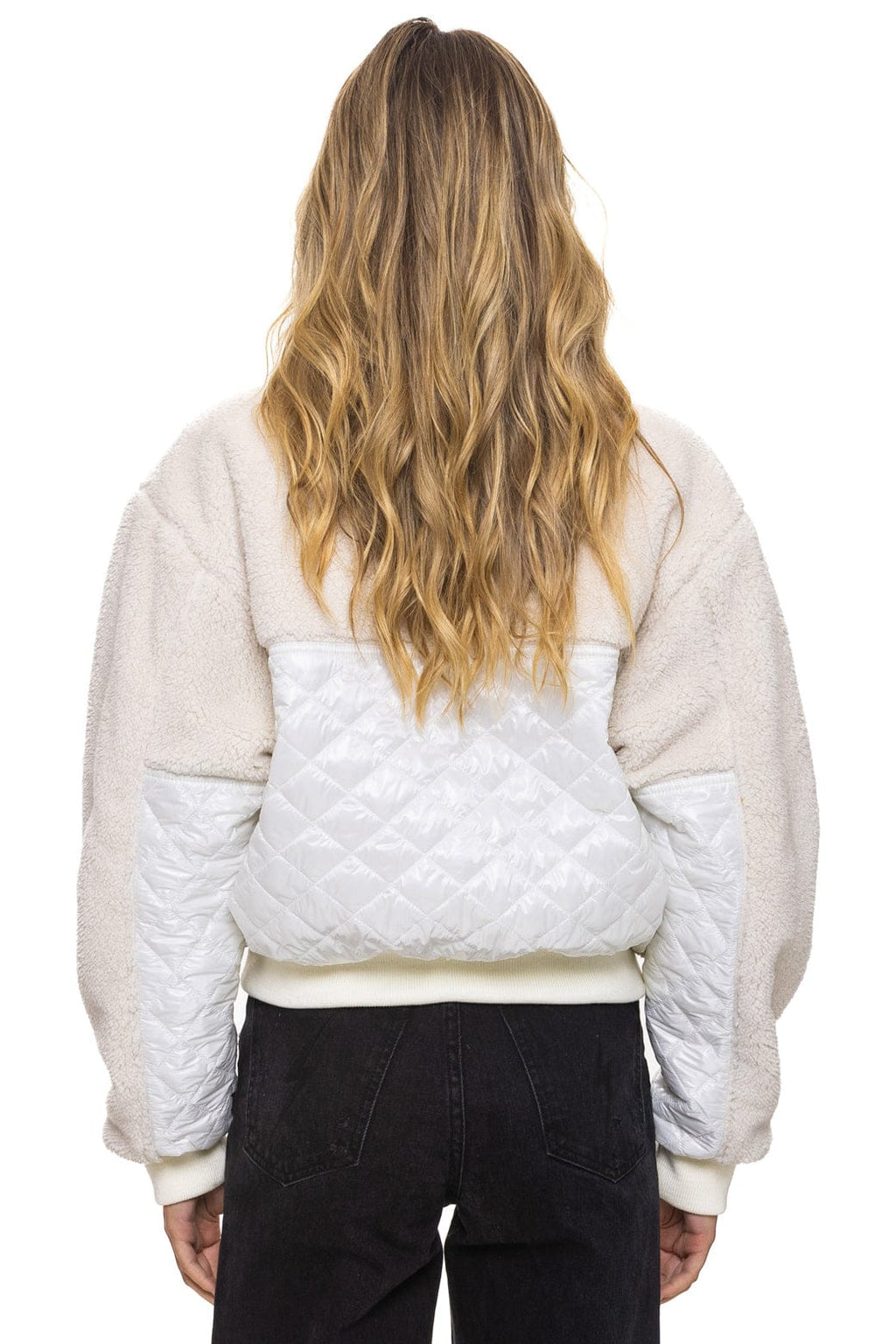 Classic TEDDY FULL ZIP JACKET - VINTAGE WHITE