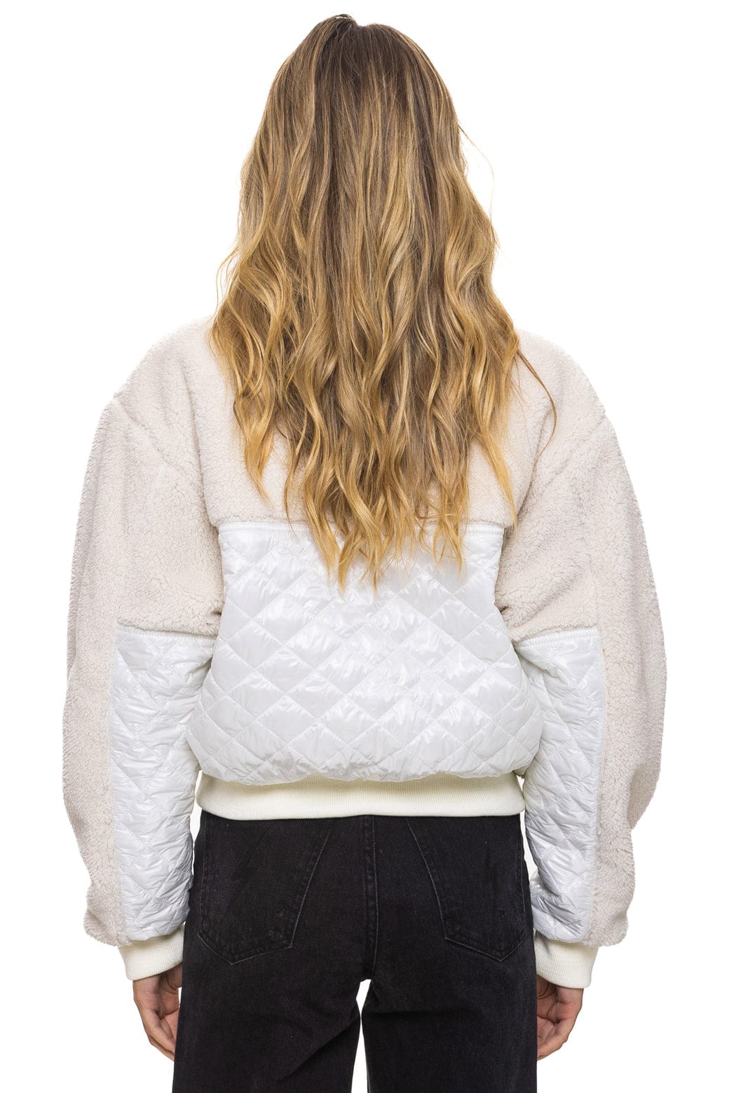 Classic TEDDY FULL ZIP JACKET - VINTAGE WHITE