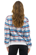 Classic PLAID UNISEX VARSITY JACKET - MONTAUK PLAID