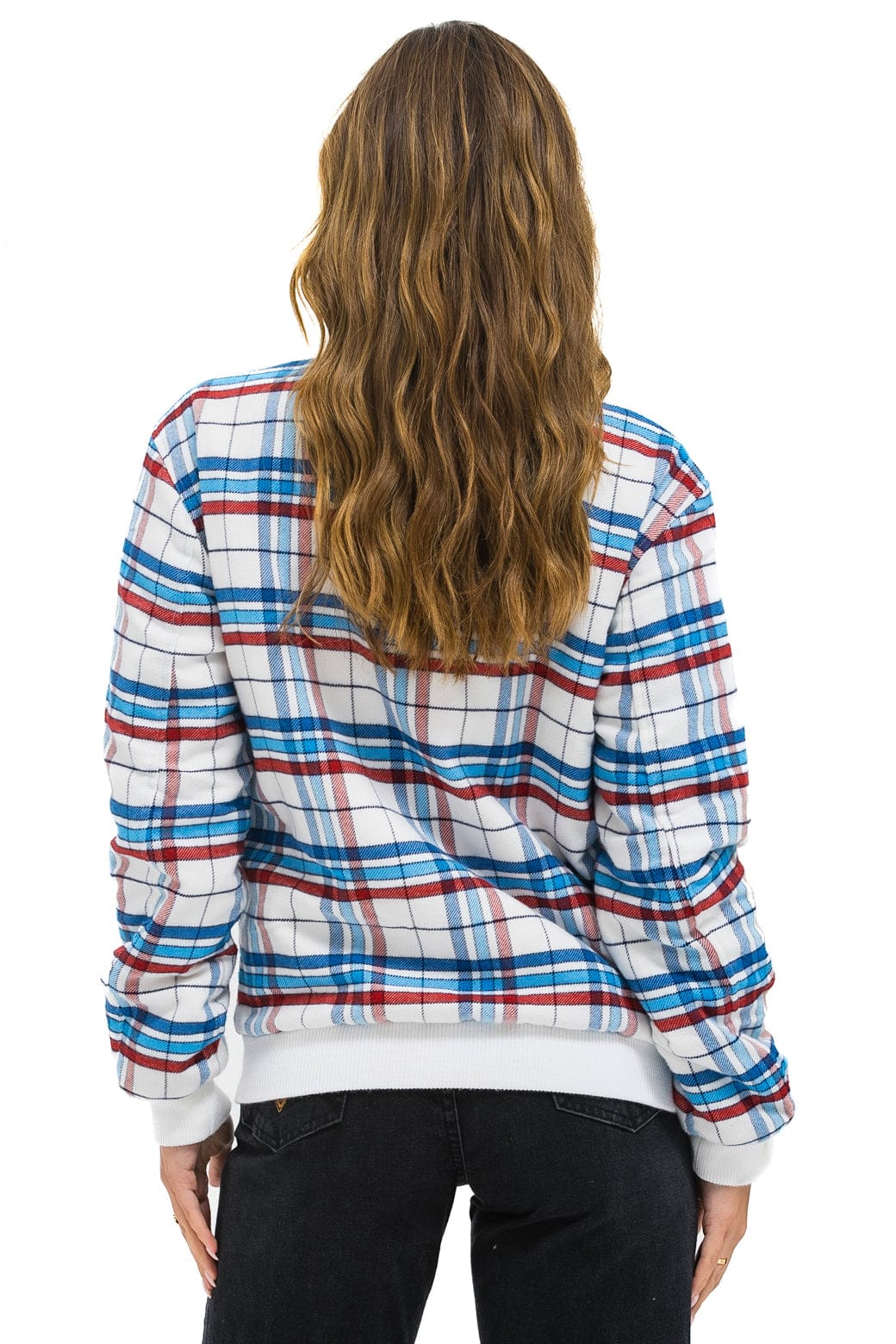 Classic PLAID UNISEX VARSITY JACKET - MONTAUK PLAID