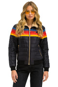 Classic 5 STRIPE JACKET - BLACK