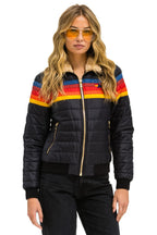 Classic 5 STRIPE JACKET - BLACK