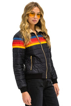 Classic 5 STRIPE JACKET - BLACK