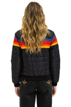 Classic 5 STRIPE JACKET - BLACK