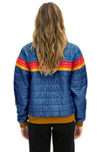 Classic 5 STRIPE RAINBOW - GLOSSY DEEP BLUE
