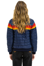Classic 5 STRIPE JACKET - NAVY
