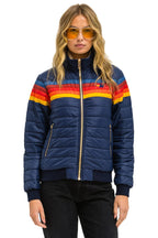 Classic 5 STRIPE JACKET - NAVY