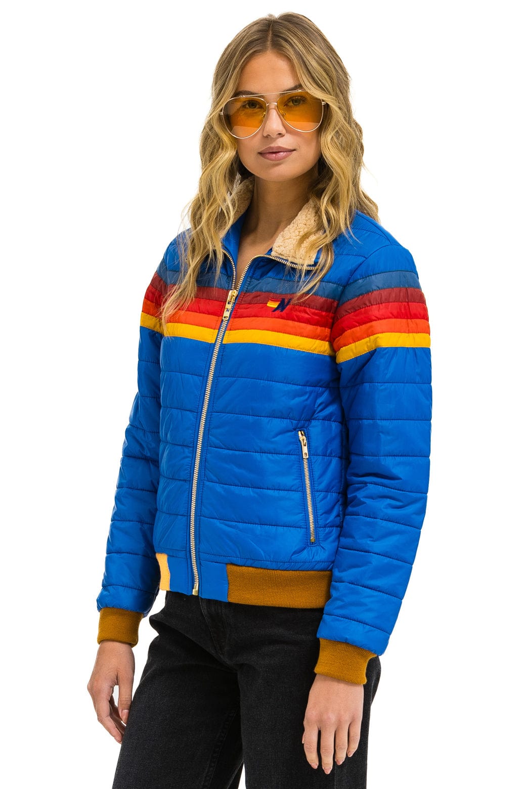Classic 5 STRIPE JACKET - SNORKEL BLUE