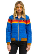 Classic 5 STRIPE JACKET - SNORKEL BLUE