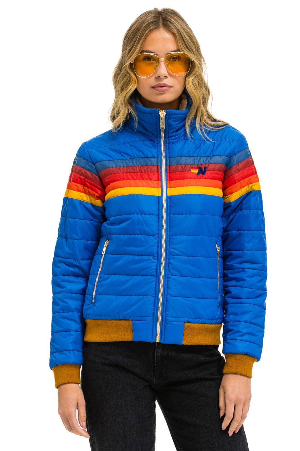 Classic 5 STRIPE JACKET - SNORKEL BLUE