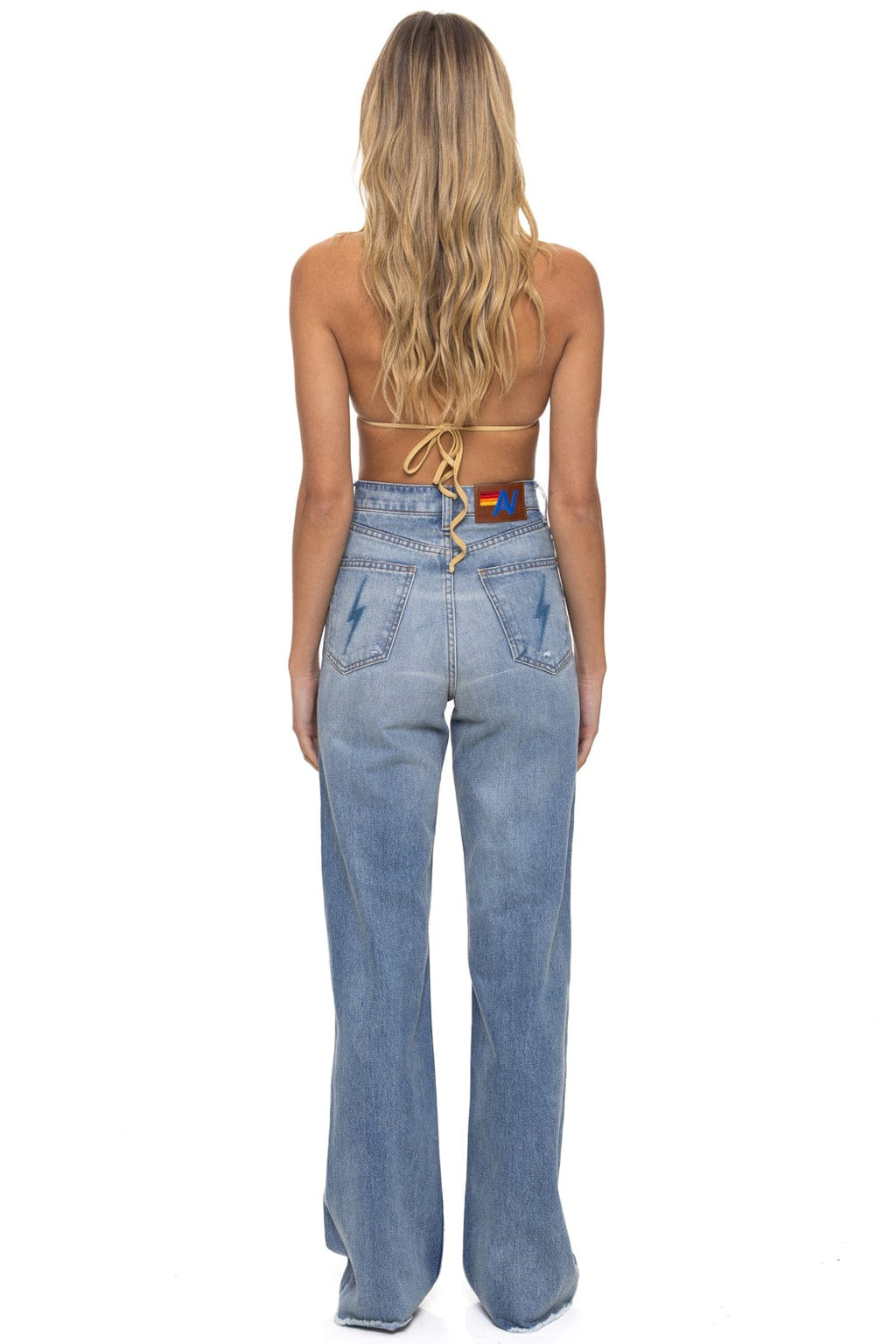 Classic HI RISE WIDE LEG BOLT GYPSY WOMENS JEAN - VINTAGE