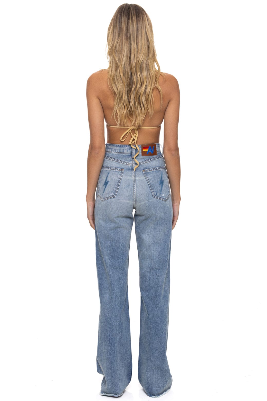 Classic HI RISE WIDE LEG BOLT GYPSY WOMENS JEAN - VINTAGE
