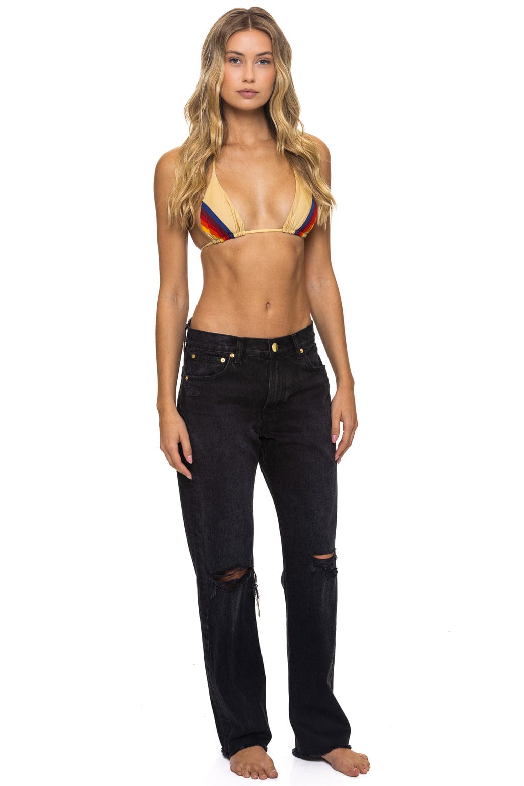 Classic MID RISE RELAXED SURFER JEAN - VINTAGE BLACK