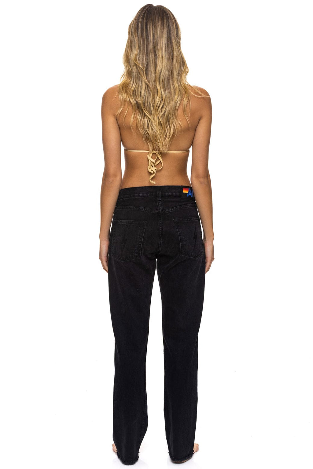Classic MID RISE RELAXED SURFER JEAN - VINTAGE BLACK