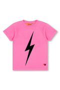 Classic KIDS BOLT TEE - NEON PINK