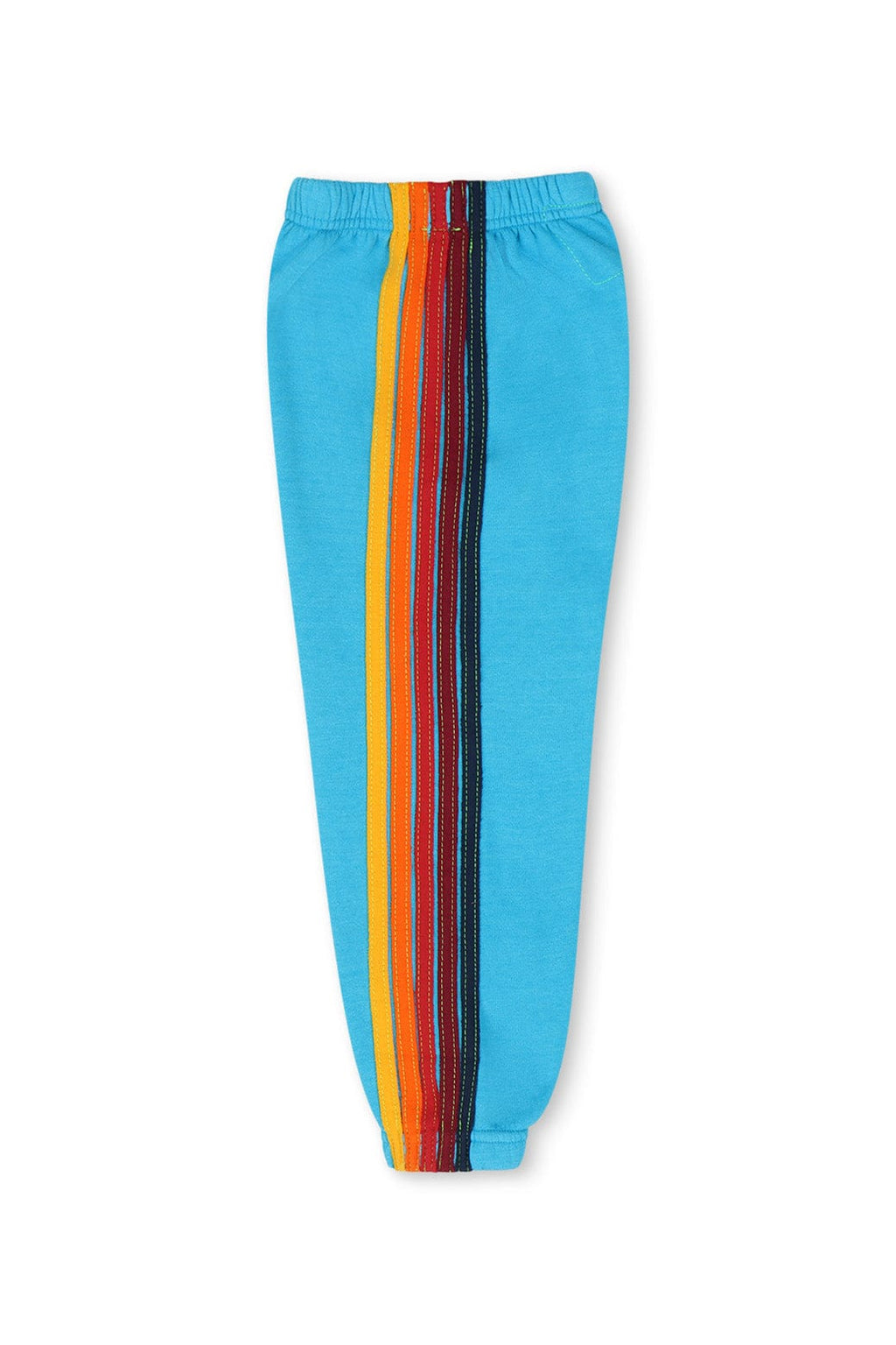 Classic KIDS 5 STRIPE SWEATPANTS - NEON BLUE