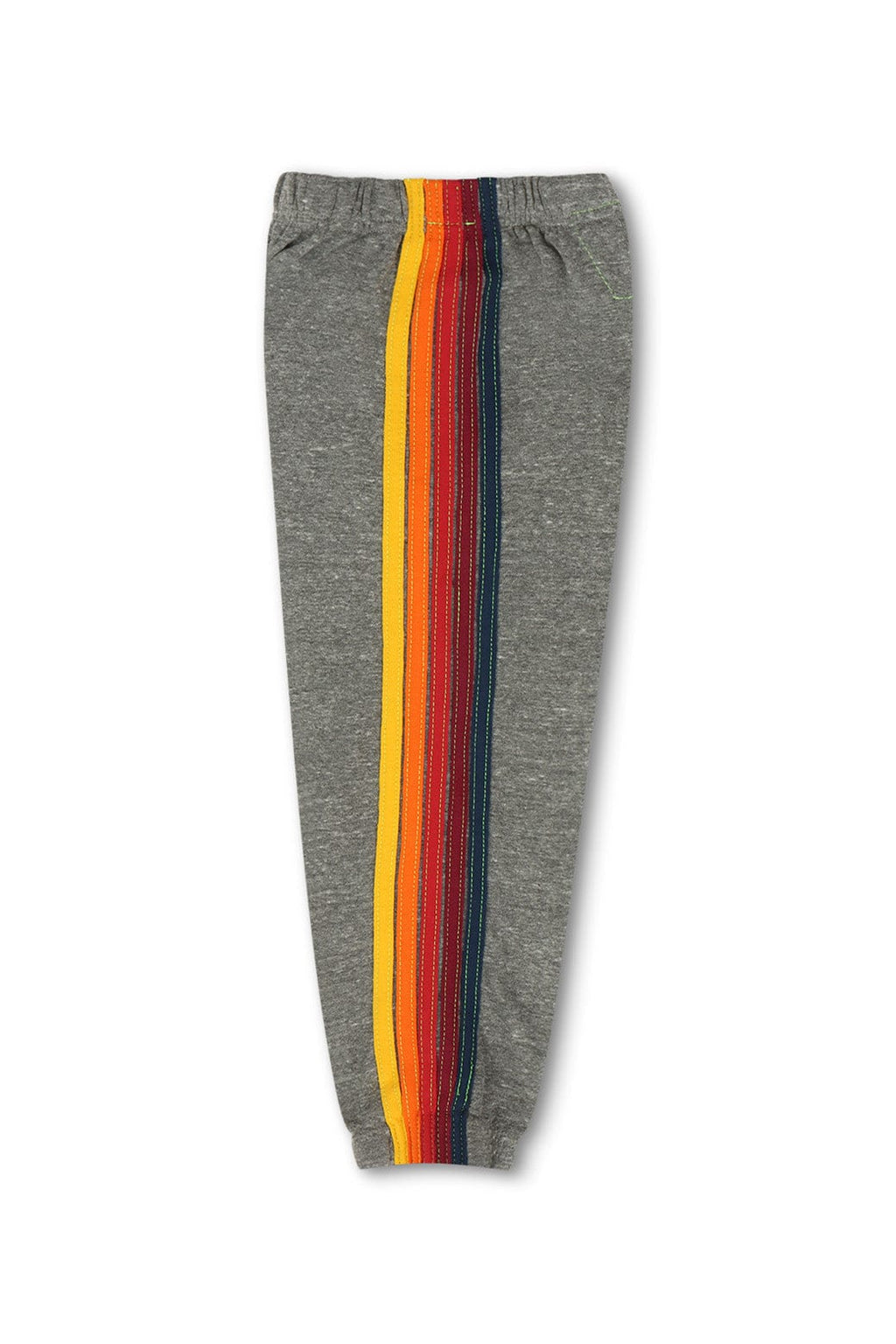 Classic KIDS 5 STRIPE SWEATPANTS - HEATHER GREY