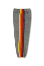 Classic KIDS 5 STRIPE SWEATPANTS - HEATHER GREY