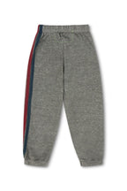 Classic KIDS 5 STRIPE SWEATPANTS - HEATHER GREY