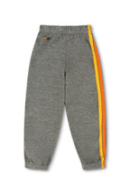 Classic KIDS 5 STRIPE SWEATPANTS - HEATHER GREY