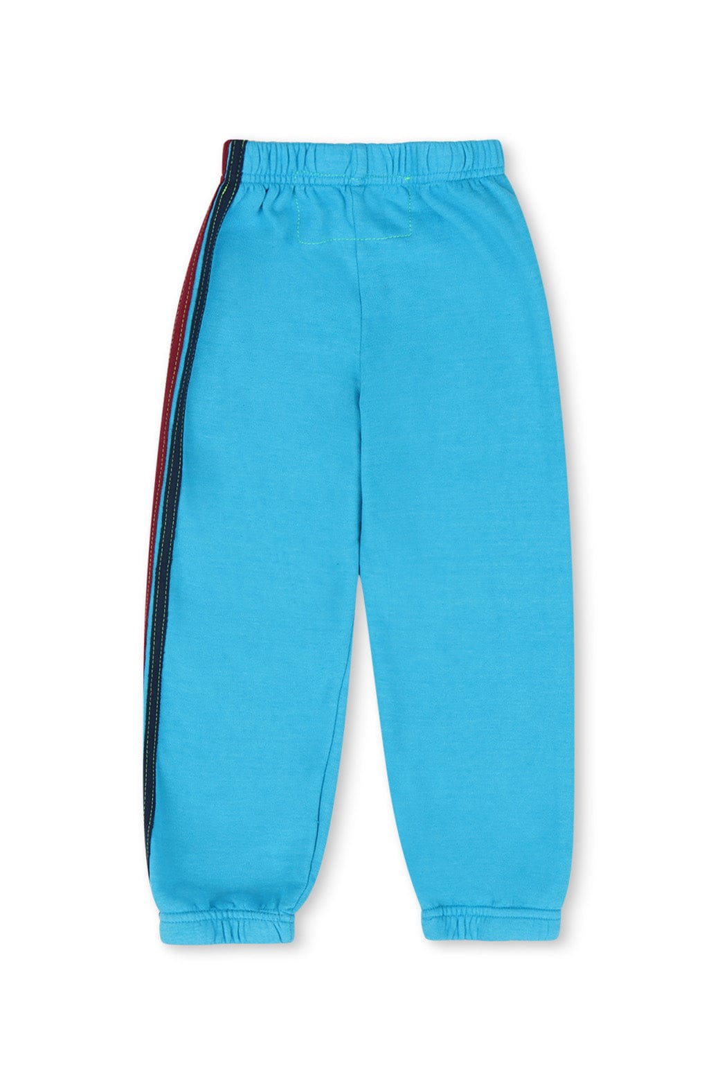 Classic KIDS 5 STRIPE SWEATPANTS - NEON BLUE