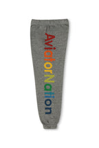 Classic KIDS AVIATOR NATION VENICE SWEATPANTS - HEATHER GREY